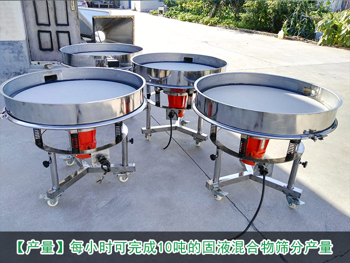 固液混合物振動篩