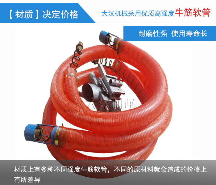 河沙自吸式軟管螺旋輸送機(jī)