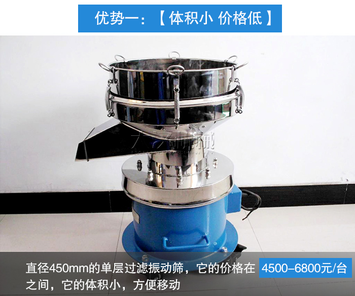 蔬菜汁小產(chǎn)量振動(dòng)篩